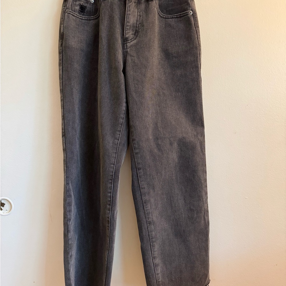 White Fox Boutique Black Relaxed Jeans
